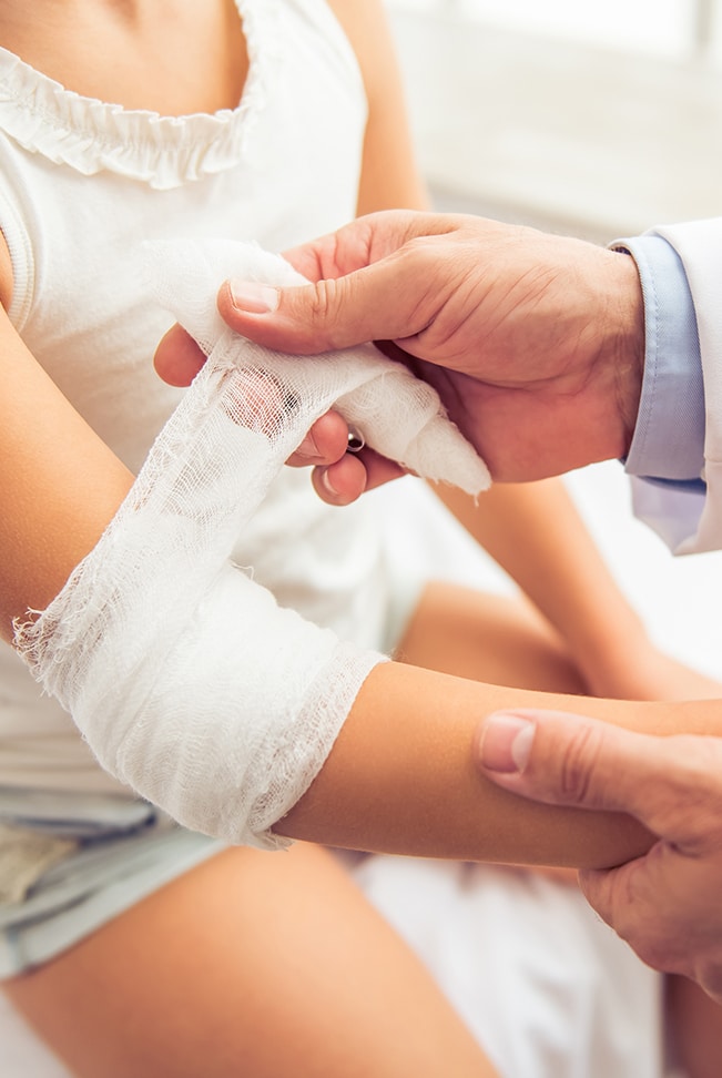 Child injury v Child injury v